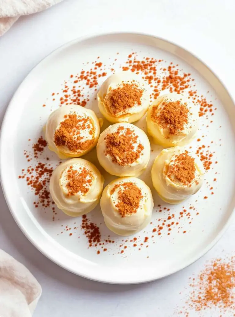 Pumpkin Cheesecake Truffles