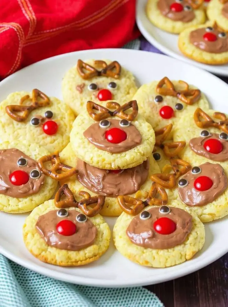 Rudolph Reindeer Cookies