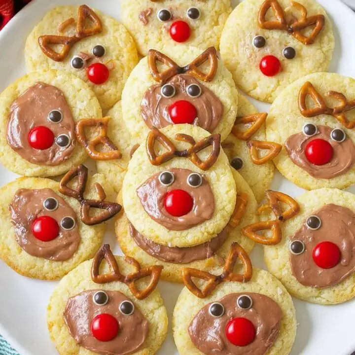 Rudolph Reindeer Cookies