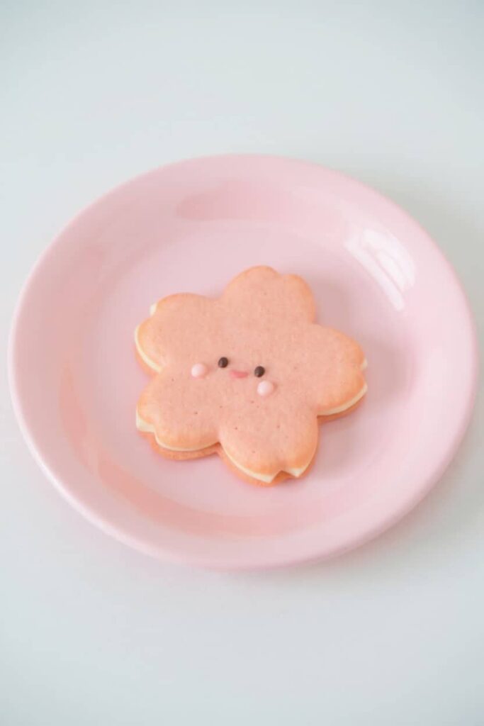 Sakura Langue de Chat Cookies