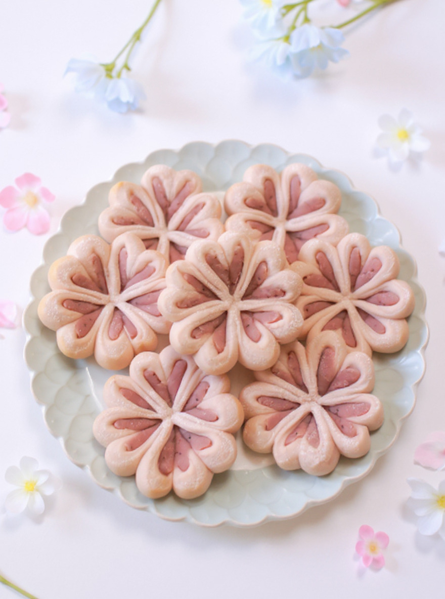 Sakura Anpan Recipe