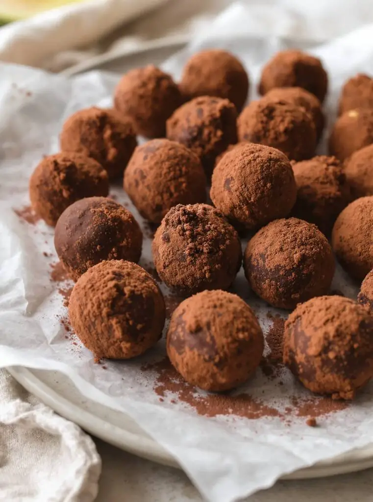 Spicy Chocolate Avocado Truffles