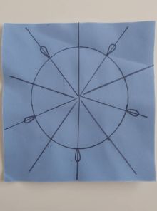 paper guide for sakura anpan