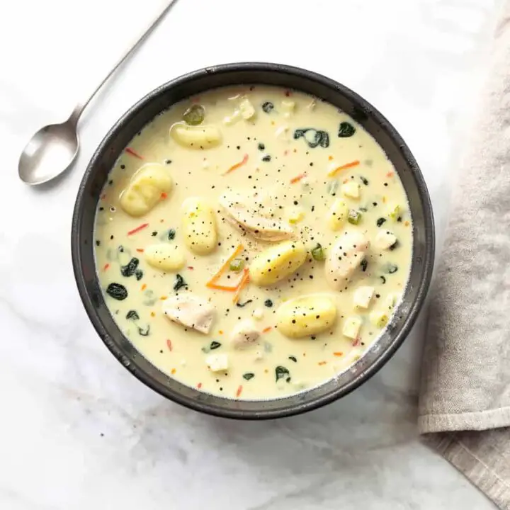 Creamy Chicken Gnocchi Soup
