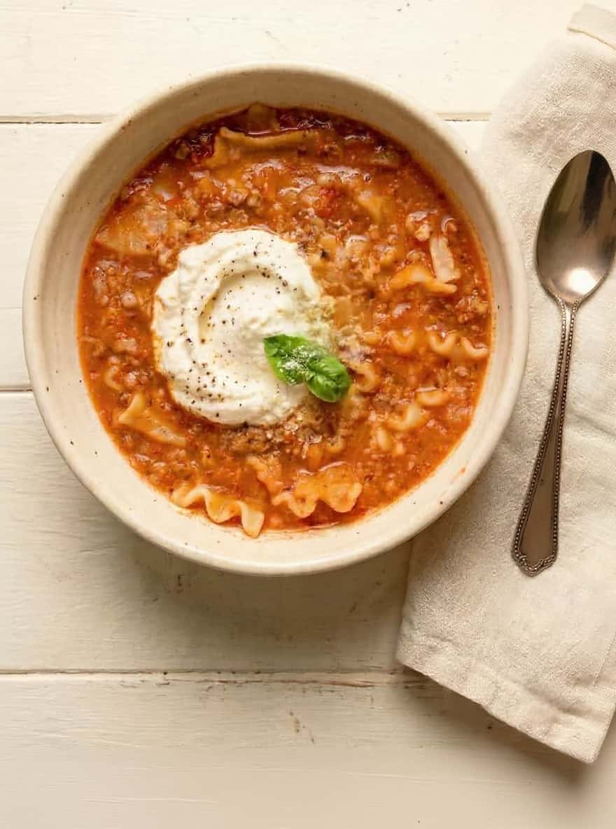 Lasagna Soup Recipe