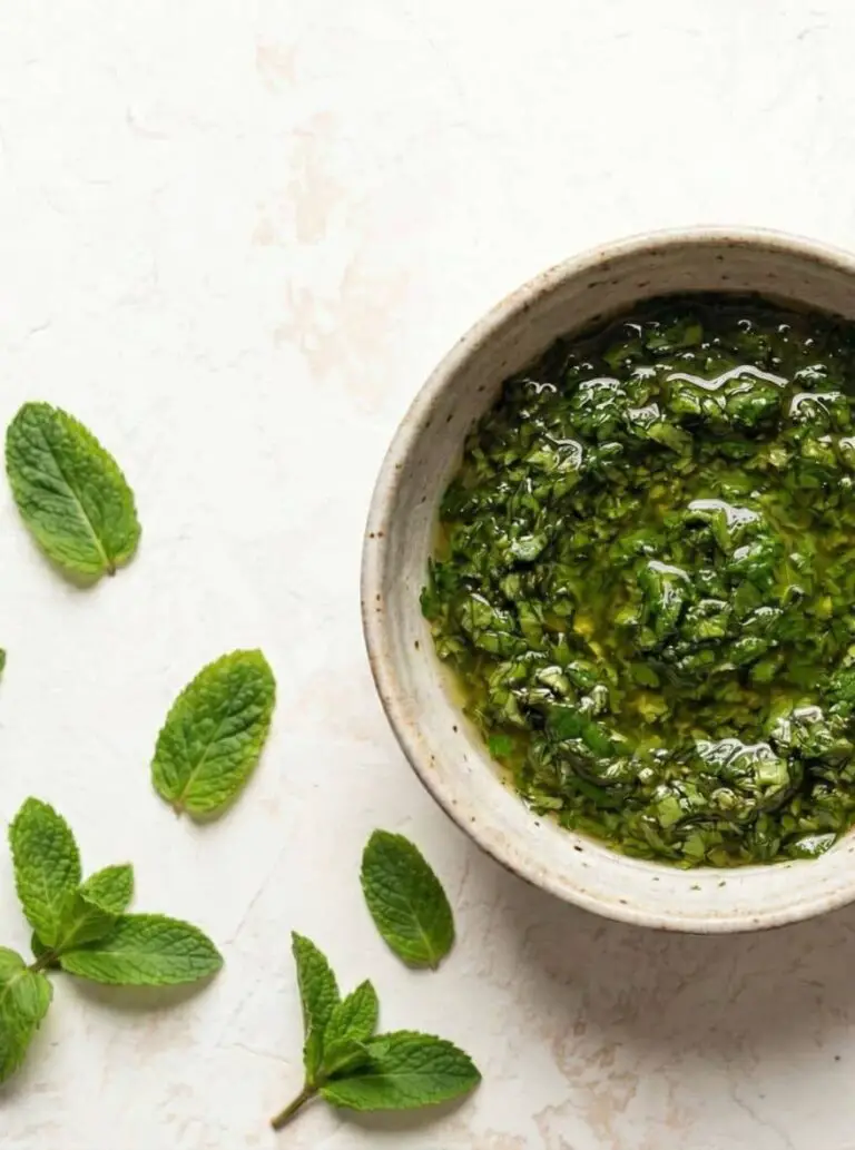 Mint Sauce Recipe