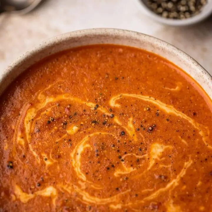 Butternut squash tomato soup