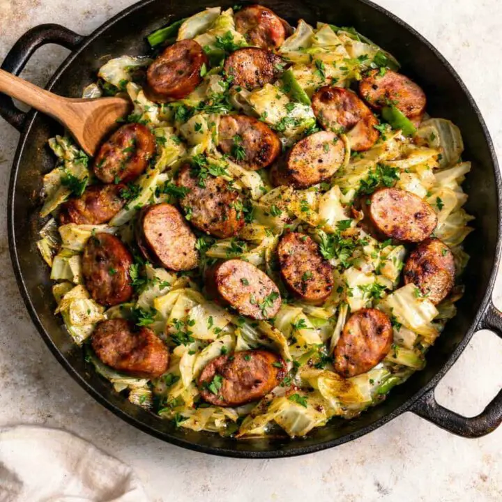 Cabbage And Sausage Skillet