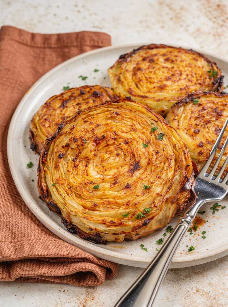 Roasted Cabbage Steaks