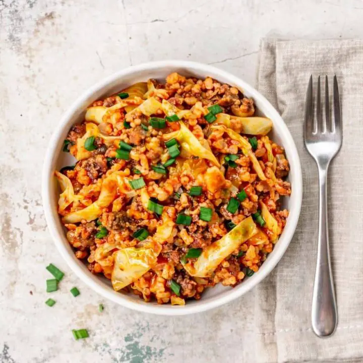 Unstuffed Cabbage Rolls