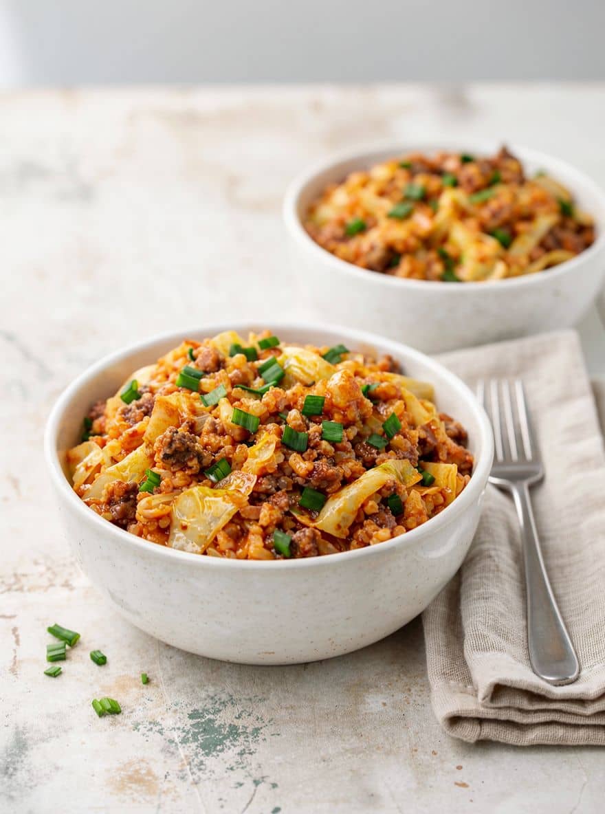 Unstuffed Cabbage Rolls