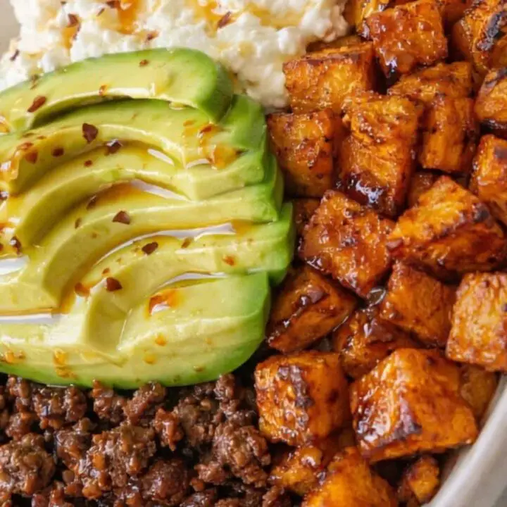 Viral Hot Honey Ground Beef Bowls