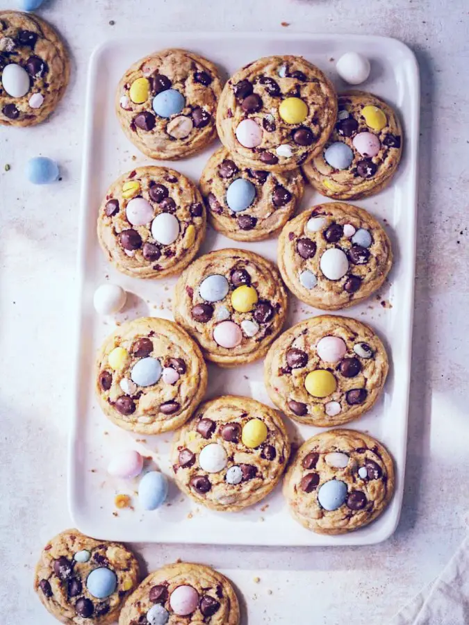 Cadbury Egg Cookies