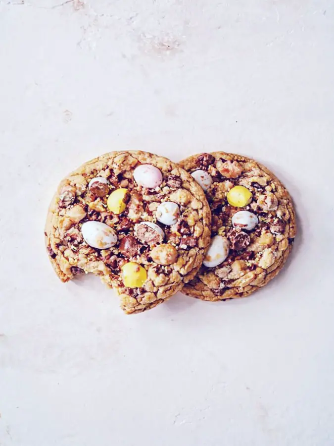 Cadbury Egg Cookies