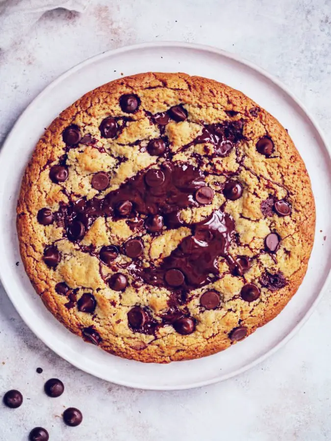 Father’s Day Chocolate Chip Cookie Skillet