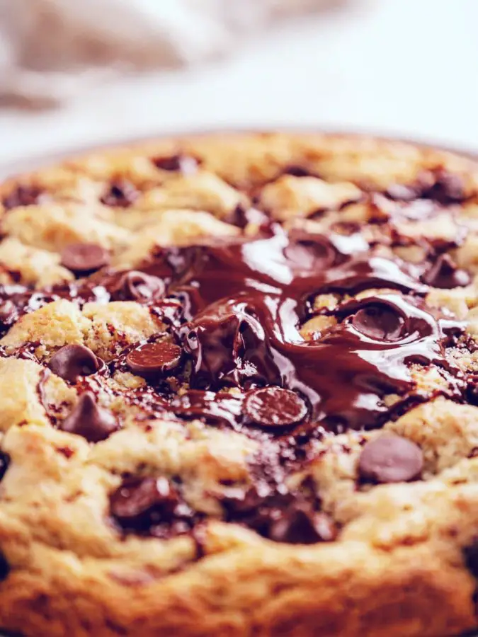 Father’s Day Chocolate Chip Cookie Skillet