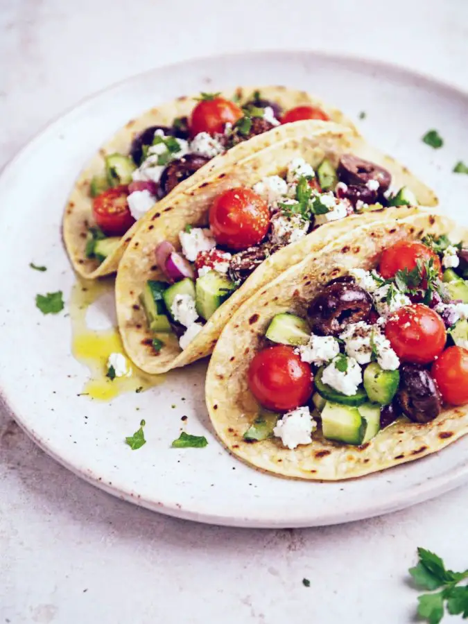 Feta Salad Tacos