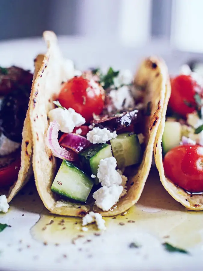 Feta Salad Tacos