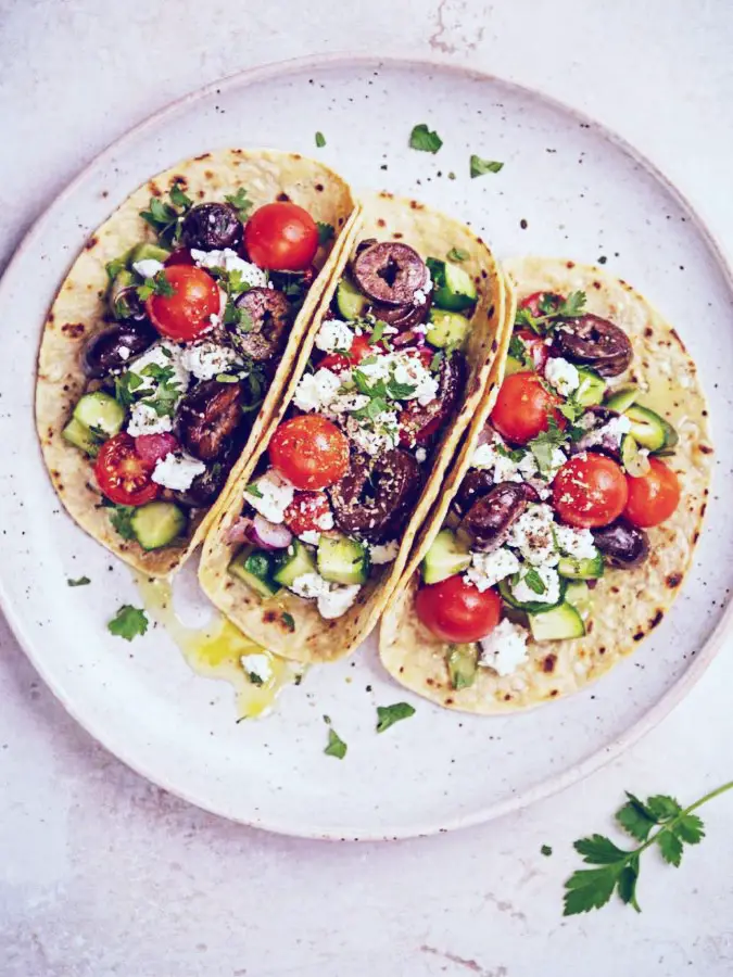 Feta Salad Tacos