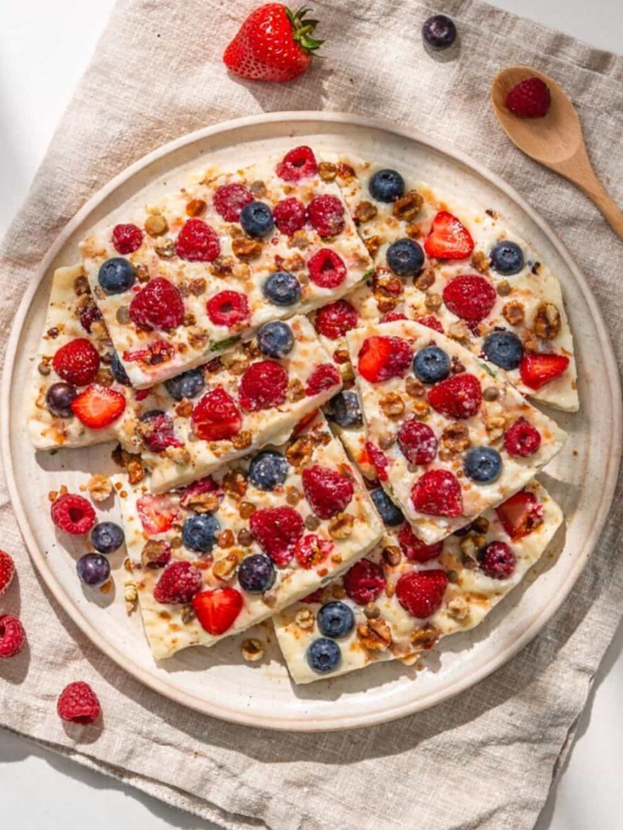 Frozen Yogurt Bark