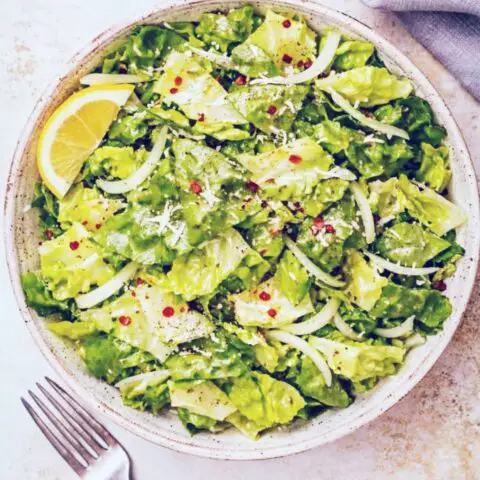 Lemon Parmesan Salad