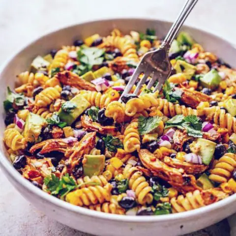BBQ Chicken Pasta Salad
