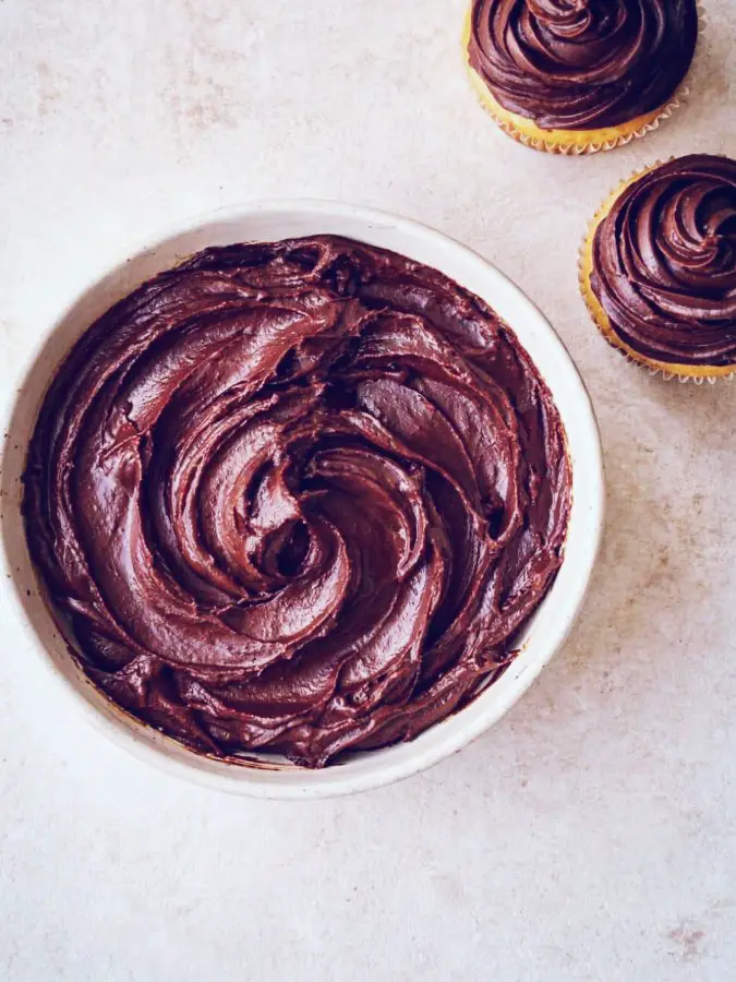 Healthy Chocolate Frosting