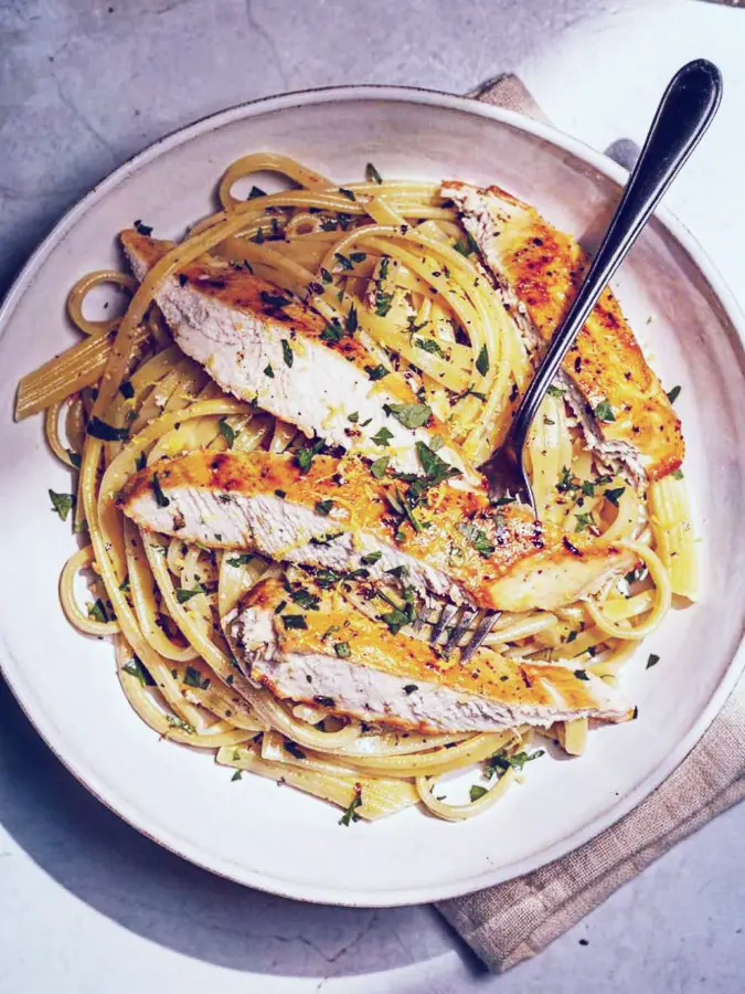 Lemon Herb Chicken Pasta