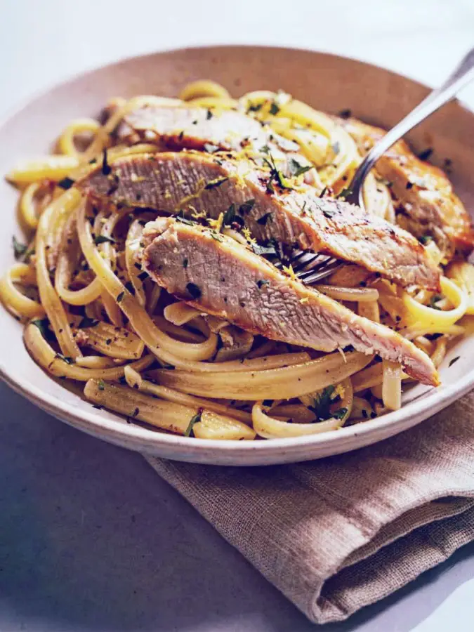 Lemon Herb Chicken Pasta