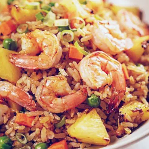 Pineapple Rice with Shrimp