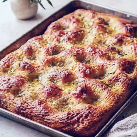 Sourdough focaccia recipe
