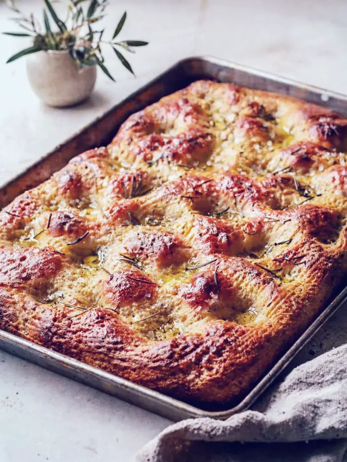 Sourdough focaccia recipe