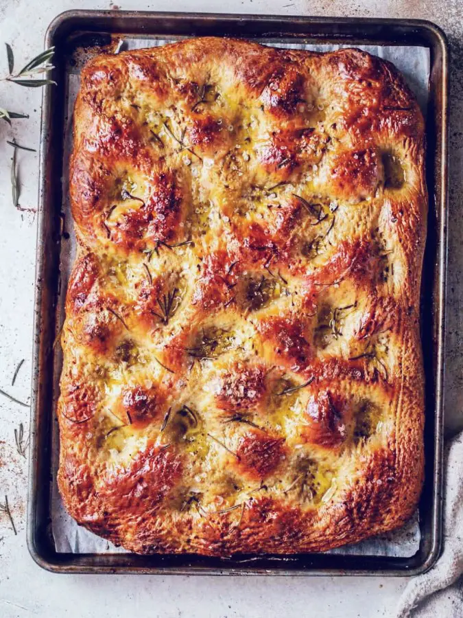 Sourdough focaccia recipe
