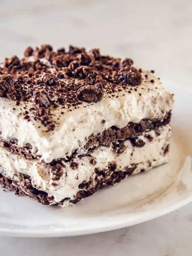 3-Ingredient Oreo Icebox Cake