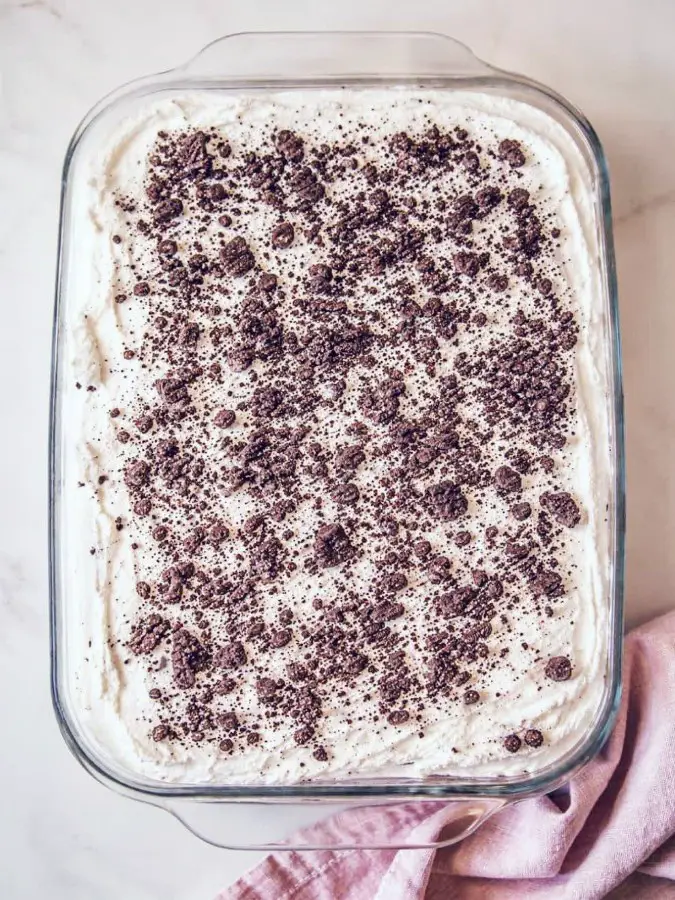 3-Ingredient Oreo Icebox Cake