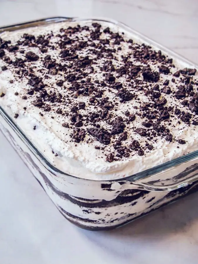 3-Ingredient Oreo Icebox Cake