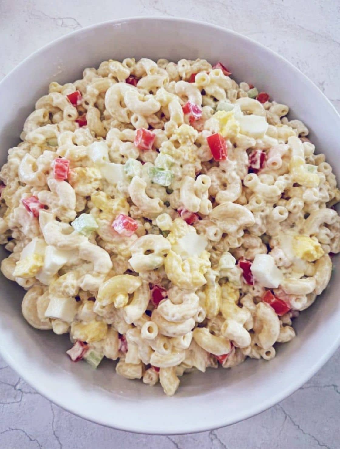 Amish Macaroni Salad Style