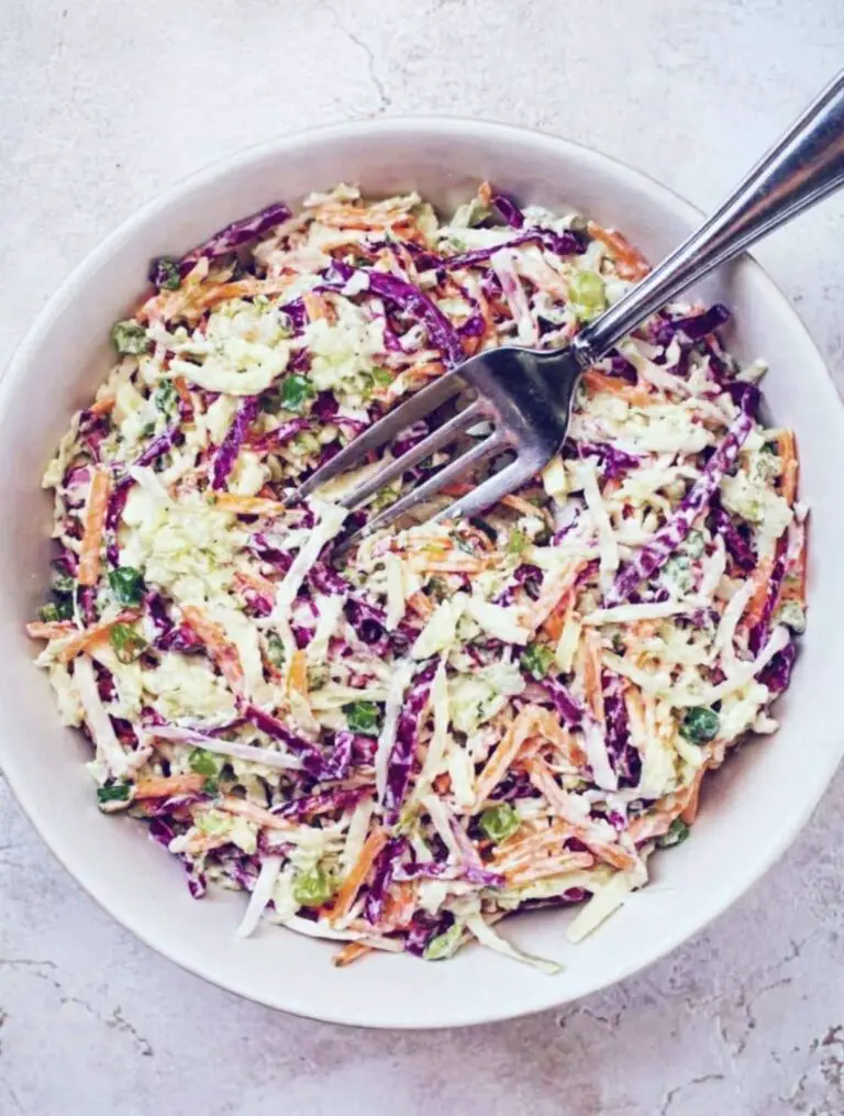 Creamy Vegan Coleslaw