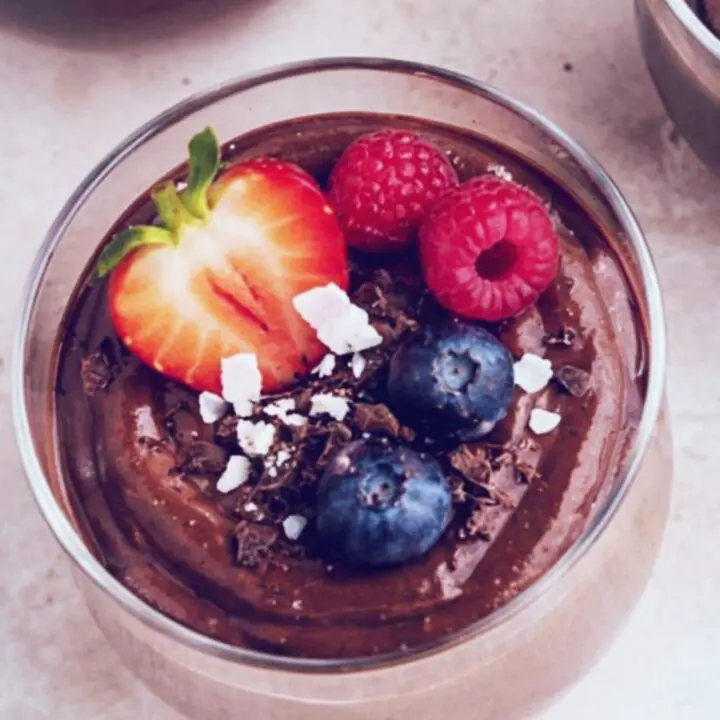 Fudgy Espresso Avocado Mousse