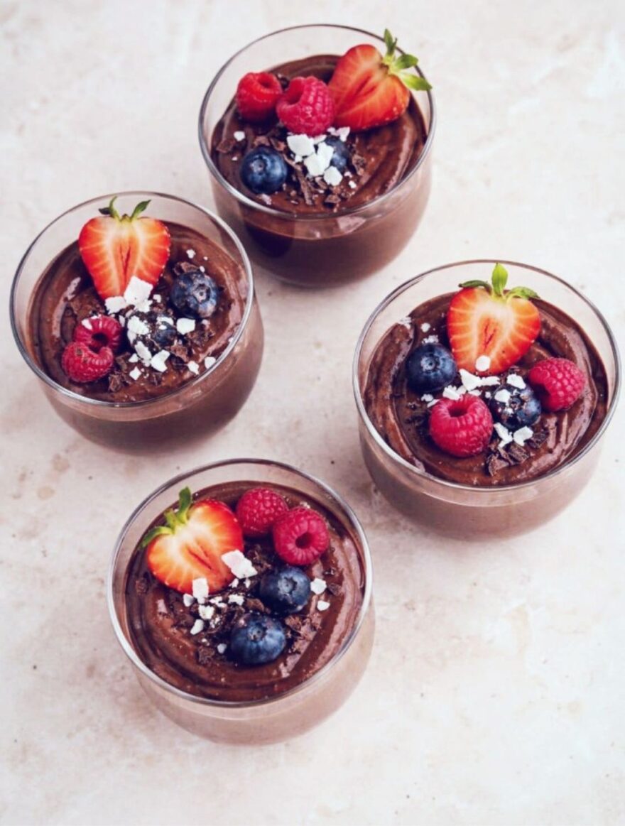Fudgy Espresso Avocado Mousse