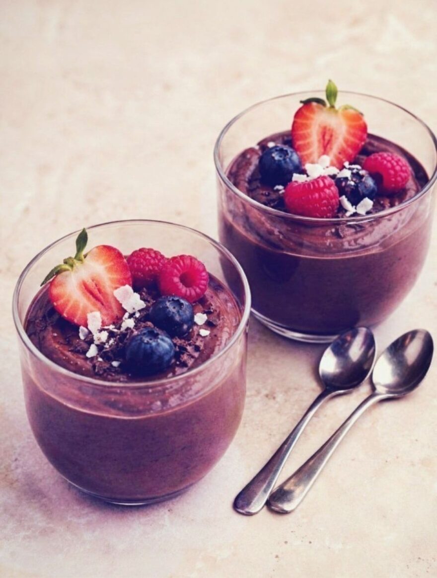 Fudgy Espresso Avocado Mousse