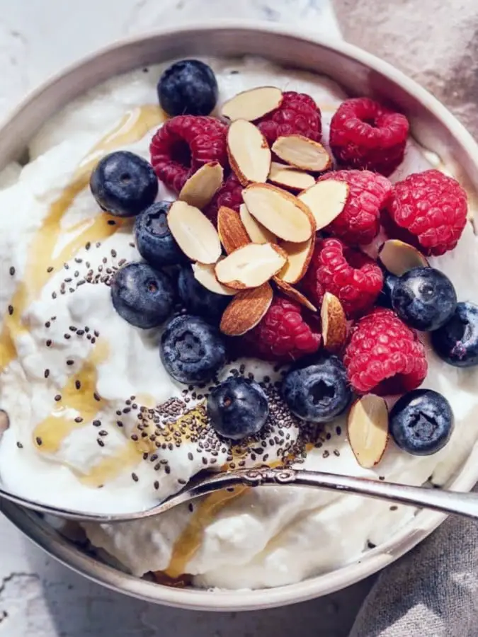 High Protein Probiotic Yogurt Bowl