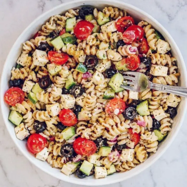 Pasta Salad with Italian Dressing