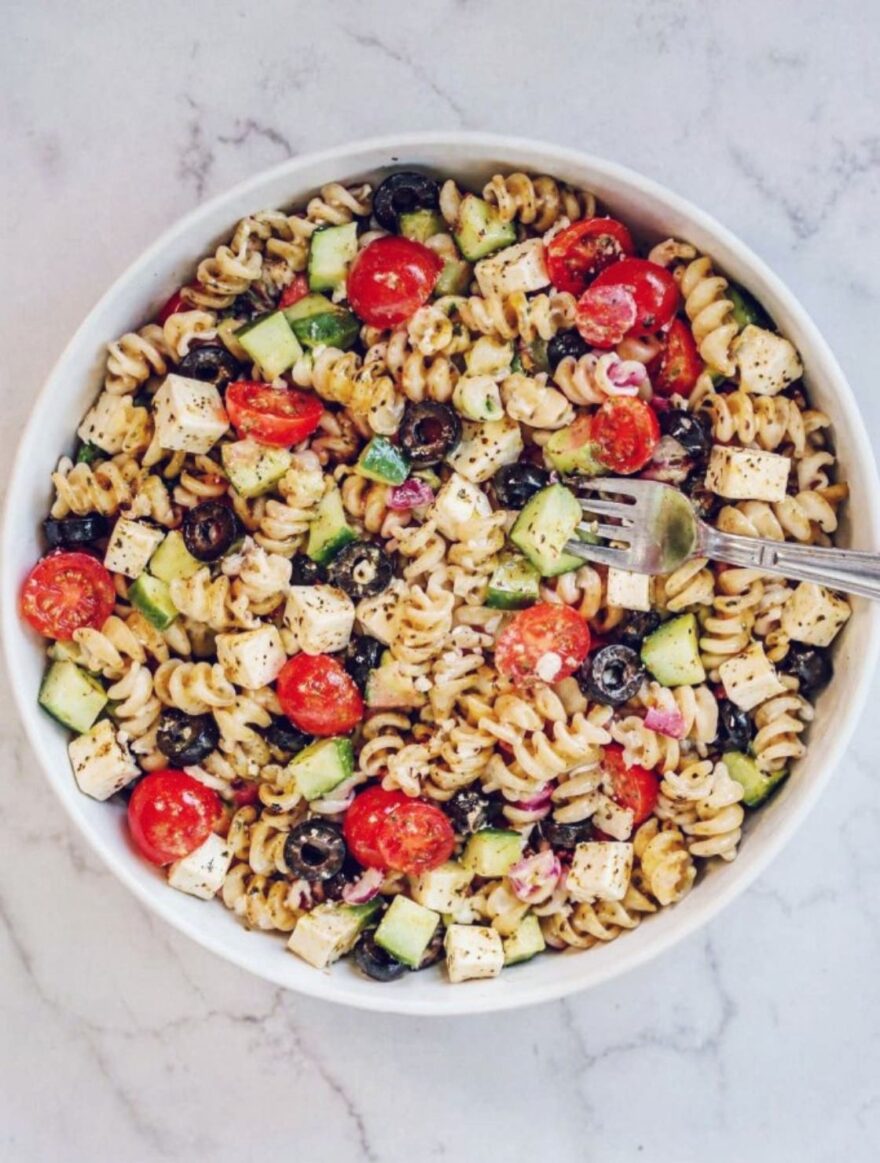 Pasta Salad with Italian Dressing