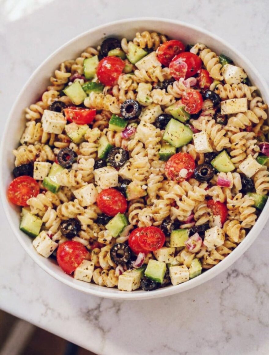 Pasta Salad with Italian Dressing