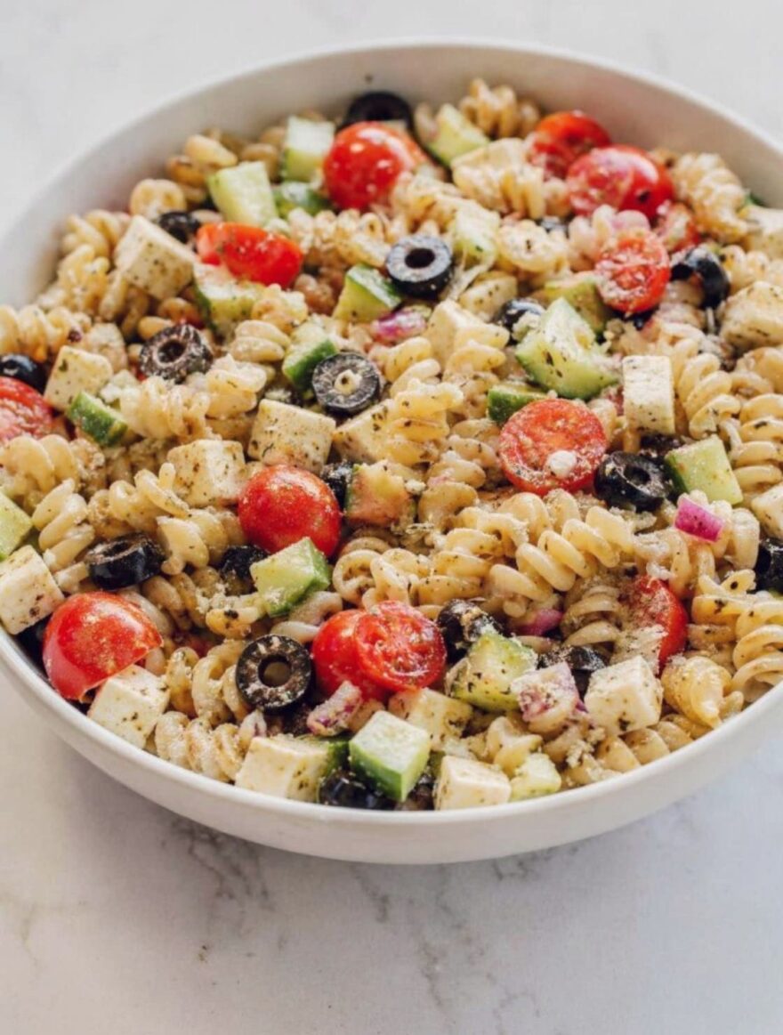 Pasta Salad with Italian Dressing