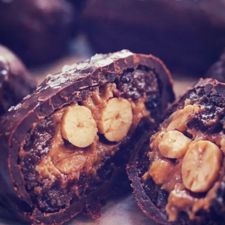Peanut Butter Date Snickers Bars