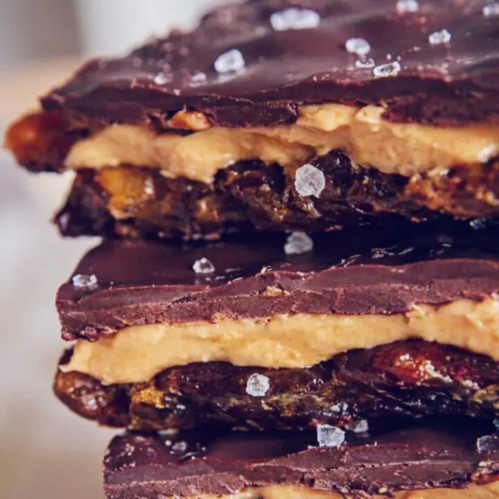 Vegan Salted Caramel Date Bark
