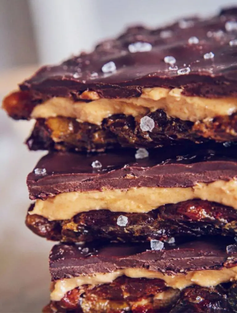 Vegan Salted Caramel Date Bark