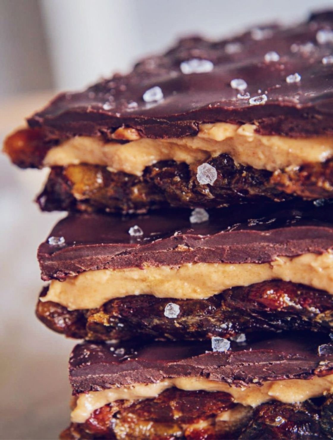 Vegan Salted Caramel Date Bark